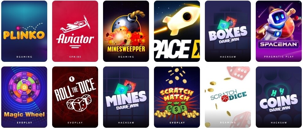 True Flip Casino Instant Games True Flip Casino Instant Games