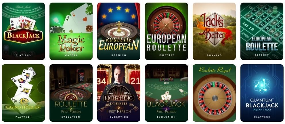 True Flip Casino Table Games True Flip Casino Table Games