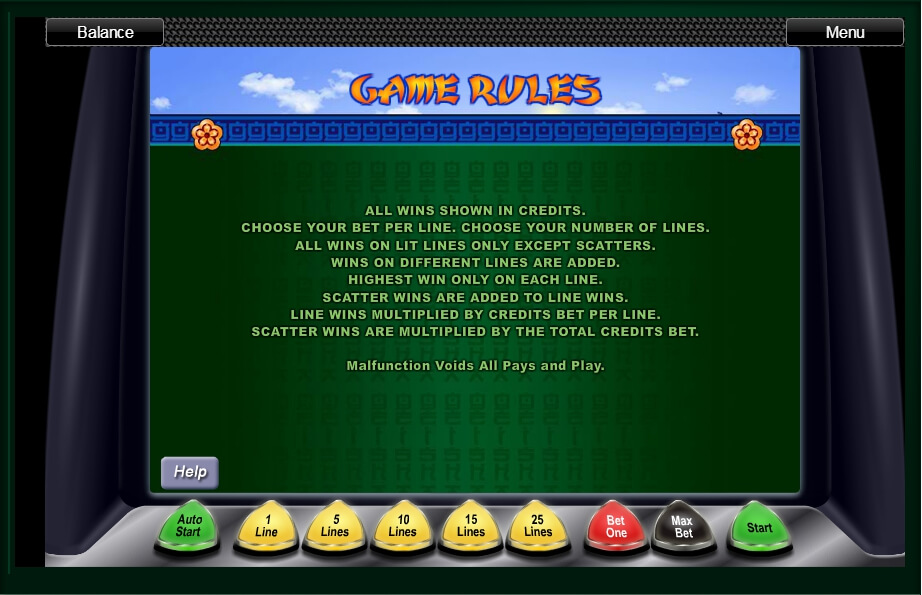 geisha slot machine detail image 0