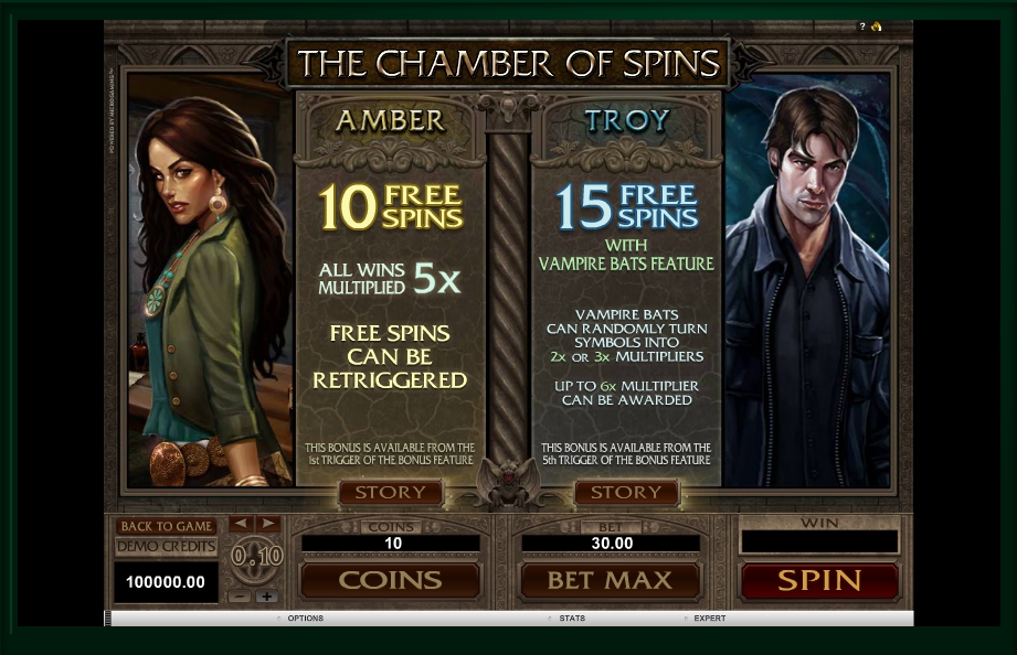 immortal romance slot machine detail image 2