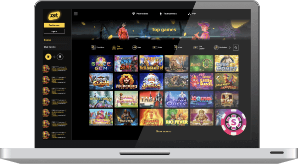 Zet Casino Games