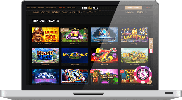 King Billy Casino Games King Billy Casino Games