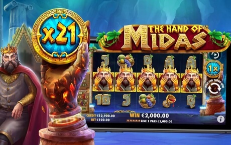 The Hand of Midas slot machine