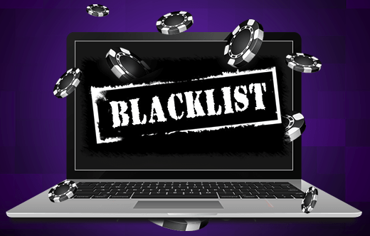 Online casino blacklisted